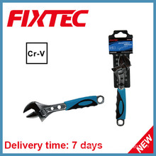 Fixtec Hand Tool 12 ′ ′ Chave ajustável de material CRV